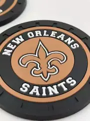 car cup holder coasters - Saints - 2pcs set
