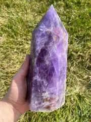 Amethyst Point - Polished Crystal Tower - 12, Natural Amethyst from Brazil