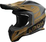 Airoh Aviator Ace 2 Sake, motocross helmet , color: Matt Gold/Grey , size: M