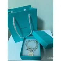 在飛比找蝦皮購物優惠-DY二手精品 Tiffany&Co.經典刻字愛心925純銀T