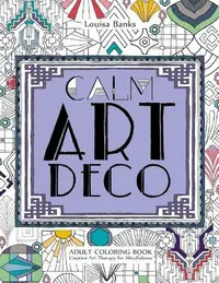 在飛比找誠品線上優惠-Calm Art Deco Adult Coloring B