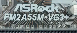 【冠丞3C】華擎 ASROCK FM2A55M-VG3+ FM2腳位 主機板 MB MB-F2008