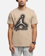 [JORDAN] Jordan Jumpman Flight Mvp T-shirt Desert Camo/black - Size S S Desert Camo/Bla