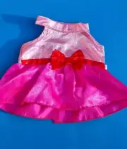 BUILD A BEAR Promise Pets Or Axolotl Dress Pretty Pink Halterneck BNWT