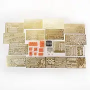 LF350304 1/350 Model Super Detail Up Sets IJN Akagi Aircraft Carrier for Hasegawa