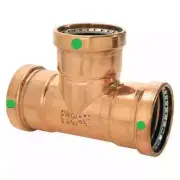 Viega 20708 ProPress Zero Lead Copper XL-C Tee with 4-Inch P x P x P Replacement