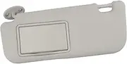 FCFZBTBNM Car Sun Visor Fit for Toyota Corolla 2014 2015 2016 2017 74320-02B21 74310-02K91 with Mirror Auto Accessories Gray Car Sun Visor