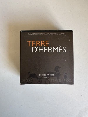 TERRE D’HERMES Soap for Men Perfumed Soap 50 g 1.7 oz in box never used