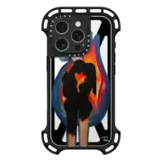 iPhone 16 Pro Ultra Bounce Case MagSafe Compatible TWIN FLAME IPHONE CASE BY SUE TSAI