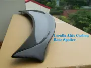 Carbon Toyota Corolla Trunk Deck Lip Spoiler 3D Type Fiber 2009-2010