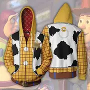 Toy Story Lightyear Woody Buzz Lightyear Hoodie Anime Cartoon Anime 3D Graphic Street Style For Couple's Men's Women's Adults' Back To School 3D Print
