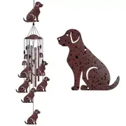 Dogs Wind Chimes Outdoor/Indoor Decoration -Hand-Made Dogs Wind Catcher, Musi...