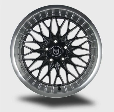 GWG NS5 17 inch Black Chrome Rim fits CHEVY MALIBU 2016 - 2018