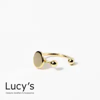 在飛比找蝦皮商城優惠-Lucy's 金圓 耳骨夾 (96141)