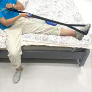 Leg Lifter Strap,40 inches with Durable SS304 Foot Loop-Mobility Aid for Disables and Elderly,Durable Tool for Hip and Knee Surgery Recovery