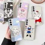 SAMSUNG HELLO KITTY CINNAMOROLL KUROMI MELODY 豪華潮流繪畫手機殼適用於三星