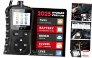 OBD2 Scanner Car Code Reader Support Voltage Test Plug and Play Fixd Car black