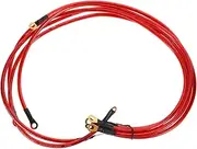 BUGUUYO Car Audio System Essential 5pcs Stereo Audio Interconnect Cables Subwoofer Cable Wire Strong Versatile