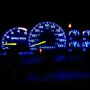 6x Blue LED Dash Cluster light Kit w/socket for 96-00 Honda Civic 6th Gen