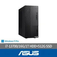 在飛比找momo購物網優惠-【ASUS 華碩】i7 十六核心商用電腦(D800MDR/i