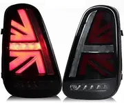 Tail Light Assembly For Mini R50 R52 R53 For Cooper Rear Running Light + Brake Lamp + Reverse + Dynamic Turn Signal Car LED Taillight Tail Light LED Rear Lights(Type A Smoke)
