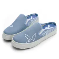 在飛比找momo購物網優惠-【PLAYBOY】閃耀星砂 輕盈懶人休閒鞋-藍-Y9205F