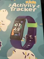 DoSmarter Kids Activity Fitness Tracker Watch, Dark Purple