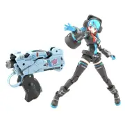 Bandai Attack Girl Gun x Lady Commander Alice Set Box Plastic Model kit Blue JP