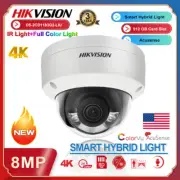 Hikvision 4K 8MP DS-2CD1183G2-LIU Smart Hybrid Light ColorVu IP Camera Mic POE