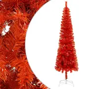 Slim Christmas Tree Red 150 cm