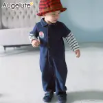 AUGELUTE BABY 假兩件仿牛仔工作服連身衣 47121