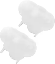 KALLORY 2pcs Fondant Cake Decorating Led Mold Making Cloud Cloud Mold Aromatherapy Ornament Casting Tools White Silica Gel