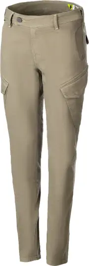 Alpinestars Caliber Slim Fit Tech Ladies Motorcycle Textile Pants, green, Size 26 for Women