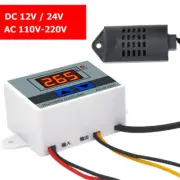 Digital LED Humidity Controller W3005 Hygrometer Switch Sensor 12V 24V 110-220V