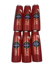 6 x Old Spice Captain 2 in 1 Body Wash Shower Gel And Shampoo for Men 250 ml