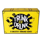 Gutter Games Trunk of Drunk 8 Greatest Drinking Games Card/Beer Pong Adult 18y+