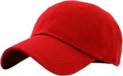 [KBETHOS] KB-Low BLK Classic Cotton Dad Hat Adjustable Plain Cap. Polo Style Low Profile (Unstructured) (Classic) Black Adjustable