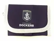 FREMANTLE DOCKERS AFL FABRIC KIDS TEAM LOGO WALLET WITH COIN SECTION