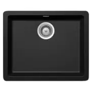 Abey Schock Soho Magma Large Single Bowl Inset/Undermount Granite Sink N120B