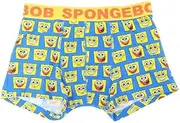 スモール・プラネット(Small Planet) Spongebob Boxer Briefs, Spongebob Face BL, L Size