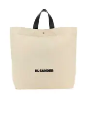 Jil Sander Canvas Flat Shopping Bag