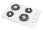 Whirlpool 30" Electric Cooktop WCC31430AW White