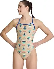 [arena] Women's Women's Desert Vibes Swimsuit Booster Back One Piece (Pack of 1)