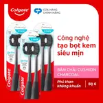 採用超光滑奶油泡沫技術的 COMBO 6 COLGATE CUSHION CLEAN BRUSHES