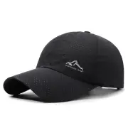 Summer Breathable Hiking Caps Mesh Quick Drying Men Women's Outdoor Sports Travel Fishing Climbing Cycling Running Baseb