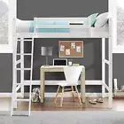 Moon Bay Loft Bed, Twin White