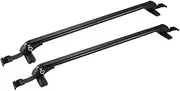 Lockable Aluminium Car Roof Rack Bars Without Rail Anti Theft Luggage Carrier