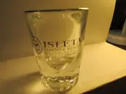 Isleta Casino & Resort- Albuquerque ,NM- Clear Heavy- 3" -2oz -shotglass- libbey