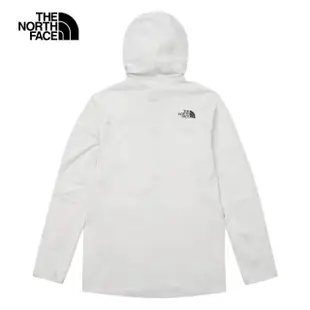 【The North Face 官方旗艦】北面男款灰色舒適保暖連帽外套｜8AUR9B8