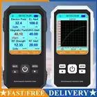 VTER2 Electric Field Magnetic Field RF Radiation Tester Sound Alarm EMF Meter AU